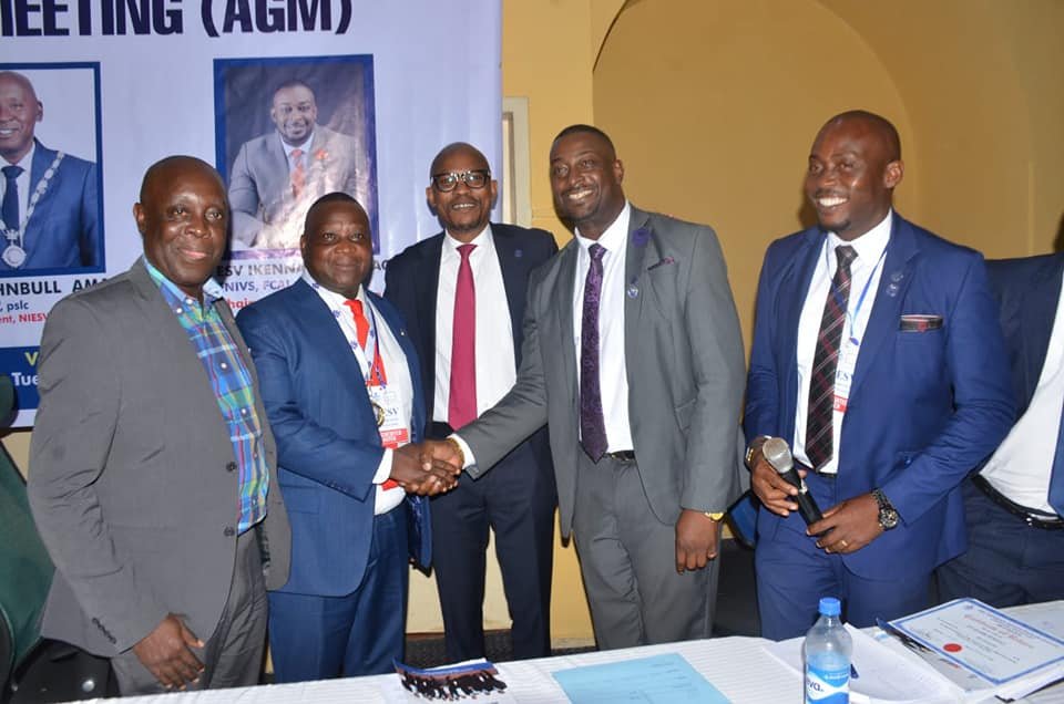 ESV BANJO ADELEKE FNIVS, EMERGES AS 12TH CHAIRMAN OF NIESV ABUJA BRANCH