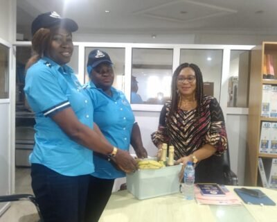 NIESV Abuja Visit Some Female Senior Colleagues