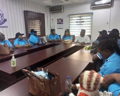 NIESV Women Wing Abuja Visit Abuja Branch Chairman
