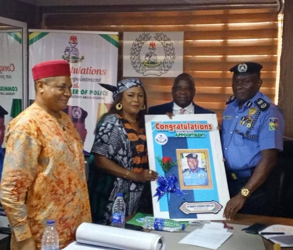 NIESV ABUJA BRANCH PAYS COURTESY VISIT TO THE COMMISSIONER OF POLICE, FCT COMMAND CP, BENNETH IGWEH